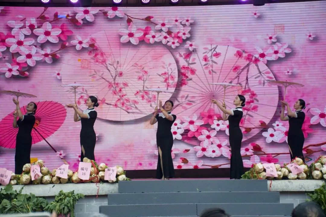 头菜文化节活动现场